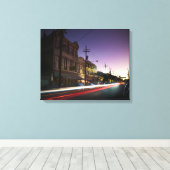 Uptown New Orleans Zonsondergang Canvas (Insitu (Houten vloer))