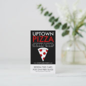 Uptown Pizza Slice Coupon (Staand voorkant)
