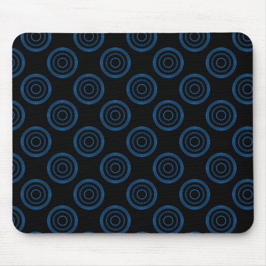 Uptown Posh Mousepad, Dark Blue Muismat (Voorkant)