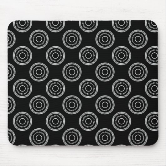 Uptown Posh Mousepad, Metallic Grey Muismat (Voorkant)