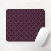 Uptown Retro Mousepad, Dark Paars Muismat (Met muis)