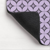 Uptown Retro Mousepad, Lavender Muismat (Hoek)