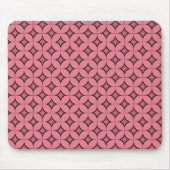 Uptown Retro Mousepad, Watermelonroze Muismat (Voorkant)