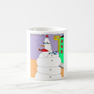 Uptown Snowman Koffiemok