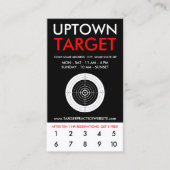 Uptown Target Loyaliteit Klantenkaartje (Voorkant)