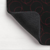 Uptown Vibrance Mousepad, Burgundy Muismat (Hoek)