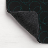 Uptown Vibrance Mousepad, Turquoise Muismat (Hoek)