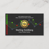 Uptrend Marktgrafiek Visitekaartje (Voorkant)