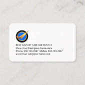 Upwards Sky Movement Global Destination Visitekaartje (Achterkant)