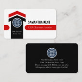 Upwards Successful Arrowhead Chairman Visitekaartje (Voorkant / Achterkant)