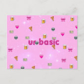 Ur Basic/Emoji Briefkaart (Voorkant)