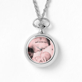 UR Photo Silver eWatch-Ketting toevoegen Horloge