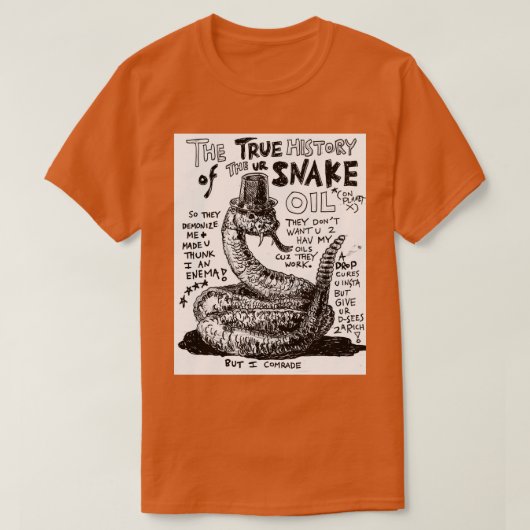 Ur Snake Oil T-shirt (Design voorkant)