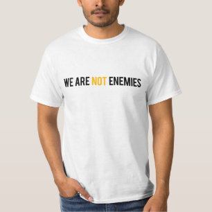 UR We zijn geen T-shirt van de vijand