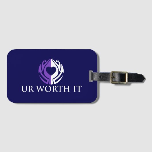 UR Worth It Bagagelabel (Voorkant (horizontaal))