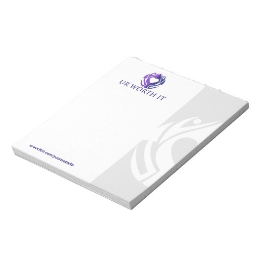 UR WORTH IT NOTITIEBLOK (Linkerzijde)