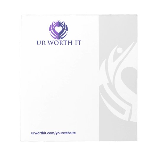 UR WORTH IT NOTITIEBLOK (Voorkant)