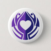 UR WORTH IT RONDE BUTTON 5,7 CM (Voorkant)