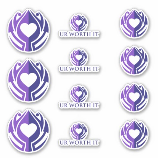 UR Worth It Sticker (Voorkant)