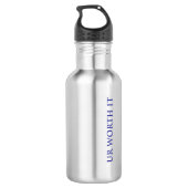 UR WORTH IT WATERFLES  (Achterkant)