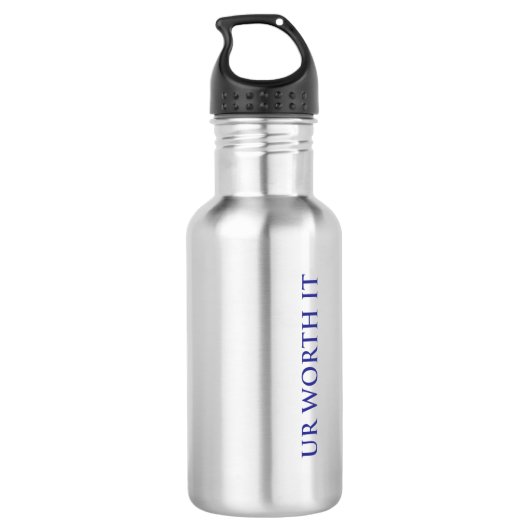 UR WORTH IT WATERFLES  (Achterkant)