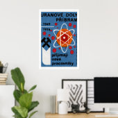 Uraanwinning - Luciferdoosje Print - Tsjechische M (Thuiskantoor)