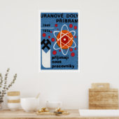 Uraanwinning - Luciferdoosje Print - Tsjechische M (Keuken)