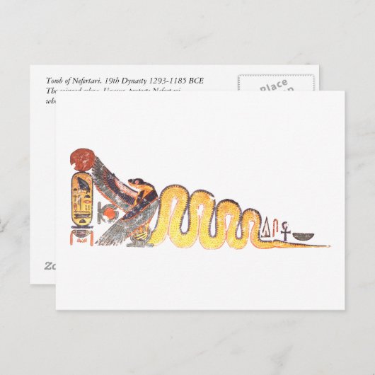 Uraeus Briefkaart (Voorkant / Achterkant)