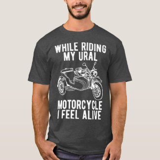 Ural motorcycle offroad motorfietlist (3) t-shirt