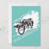 Ural Motorcycle With Sidecar Is Not Afraid Of Dirt Kaart (Voorkant)