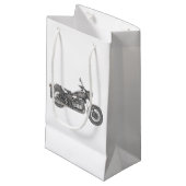 Urale motorfiets klein cadeauzakje (Voorkant Gekanteld)
