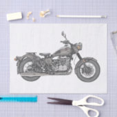 Urale motorfiets tissuepapier (Craft)