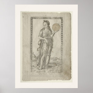 Urania - Renaissance Astronomische Kunst door Taro Poster