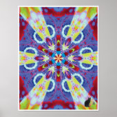 Uranian Kinetic Collage Kaleidoscope Poster (Voorkant)