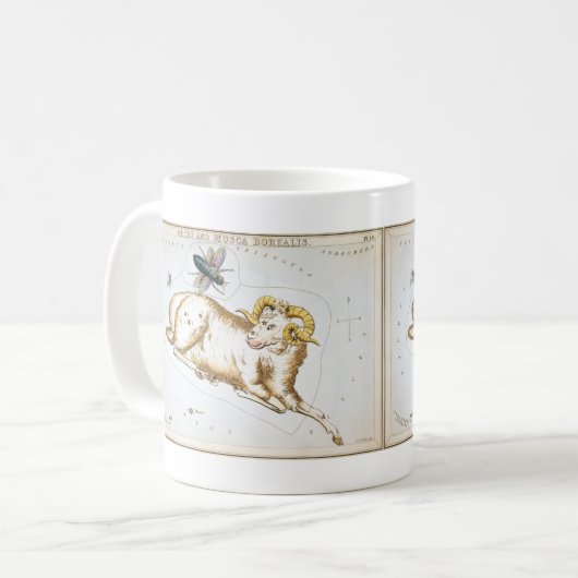 Urania's Mirror, Aries Constellation Koffiemok (Voorkant links)