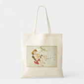 Urania's Mirror Gemini Constellation Antiek Print Tote Bag (Voorkant)