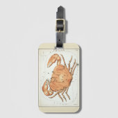 Urania's Mirror,  kankersterrenbeeld Bagagelabel (Voorkant (verticaal))