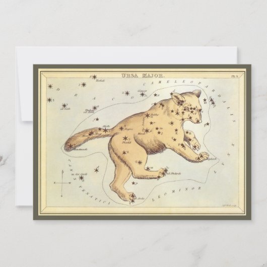 Urania's Mirror,  sterrenkunde Hemelkaart (Voorkant)