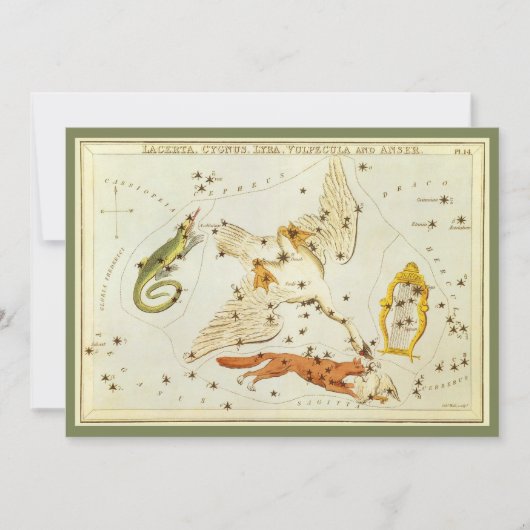 Urania's Mirror,  sterrenkunde Hemelkaart (Voorkant)