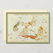 Urania's Mirror,  sterrenkunde Hemelkaart (Voorkant / Achterkant)