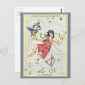 Urania's Mirror,  sterrenkunde Hemelkaart Briefkaart (Voorkant / Achterkant)