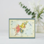Urania's Mirror,  sterrenkunde Hemelkaart Briefkaart (Staand voorkant)