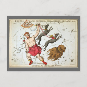 Urania's Mirror, sterrenkunde Hemelkaart Briefkaart