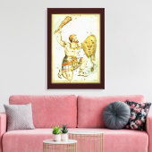 Urania's Mirror,  sterrenkunde Hemelkaart Canvas Afdruk (Insitu (Woonkamer))