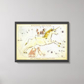 Urania's Mirror, sterrenkunde Hemelkaart Canvas Afdruk (Voorkant)