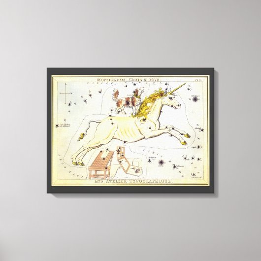 Urania's Mirror,  sterrenkunde Hemelkaart Canvas Afdruk (Voorkant)
