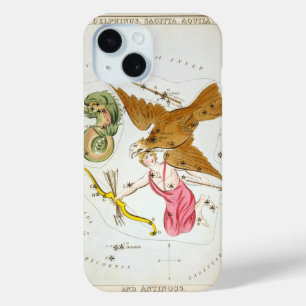 Urania's Mirror, sterrenkunde Hemelkaart iPhone 15 Case