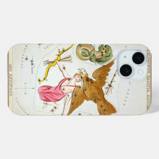 Urania's Mirror,  sterrenkunde Hemelkaart Case-Mate iPhone Case (Achterkant (horizontaal))