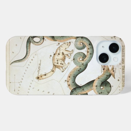 Urania's Mirror,  sterrenkunde Hemelkaart Case-Mate iPhone Case (Achterkant (horizontaal))