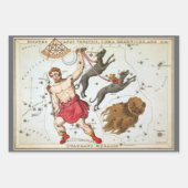 Urania's Mirror,  sterrenkunde Hemelkaart Inpakpapier Vel (Voorkant 2)